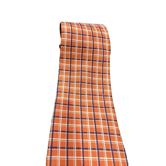 Lauren Ralph Lauren Green Label Plaid Checks Silk Men’s Neck Tie Made In USA - Picture 2 of 11